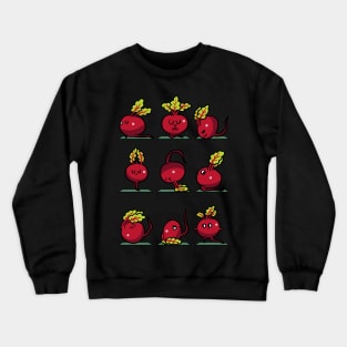 Beetroot Yoga Crewneck Sweatshirt